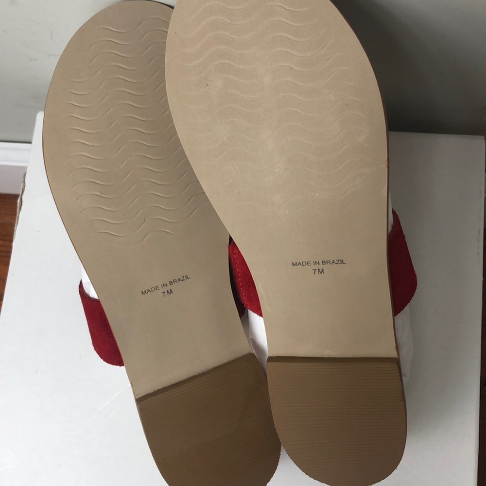 NWT Joselyn Double Strap Flat Rose Sandal by ABLE - Picture 6 of 6